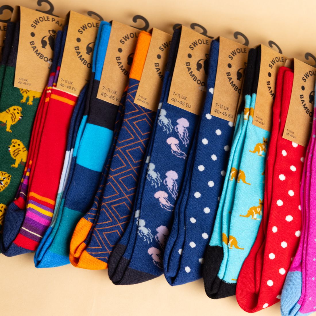 The Swole Panda Socks Mystery Box by Swole Panda