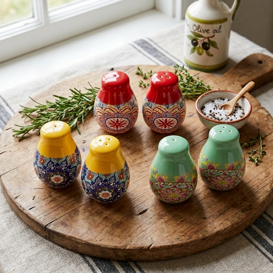 Tuscany Salt & Pepper Shaker Set