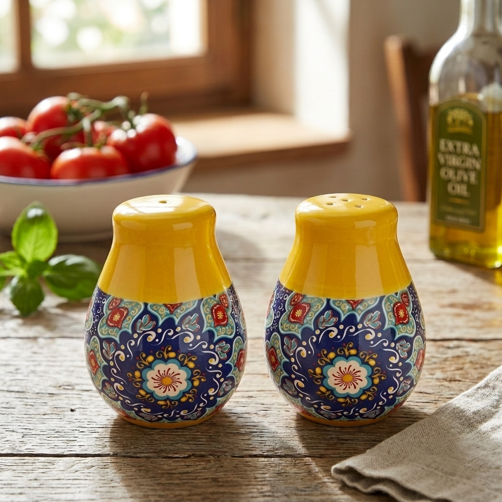 Tuscany Salt & Pepper Shaker Set