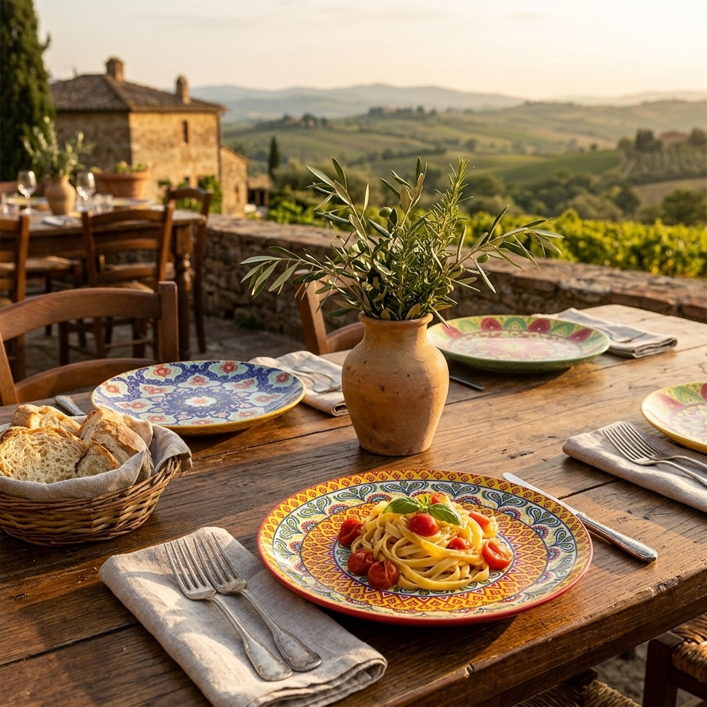 Tuscany Dinner Plates Set of 3 – 26cm