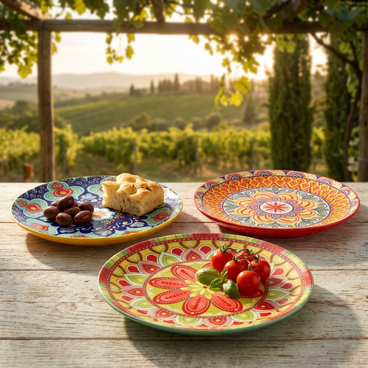 Tuscany Side Plates Set of 3 – 21.5cm