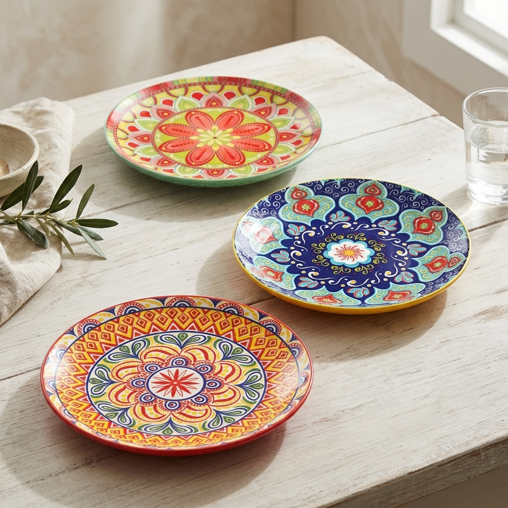 Tuscany Side Plates Set of 3 – 21.5cm