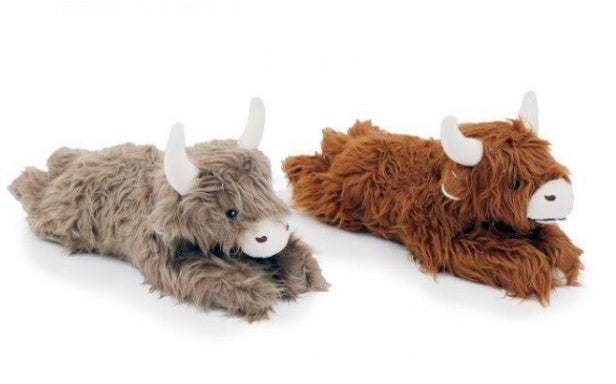 Highland Cow Door Stop 35cm Plush Weighted Doorstop