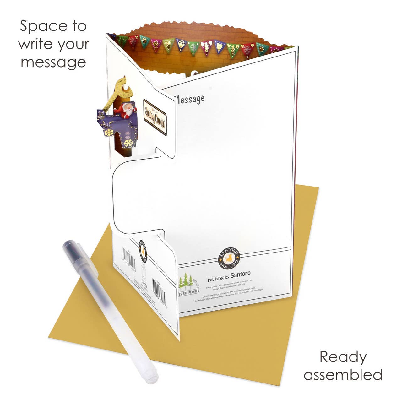 Swing Cards - Christmas Toy Shop