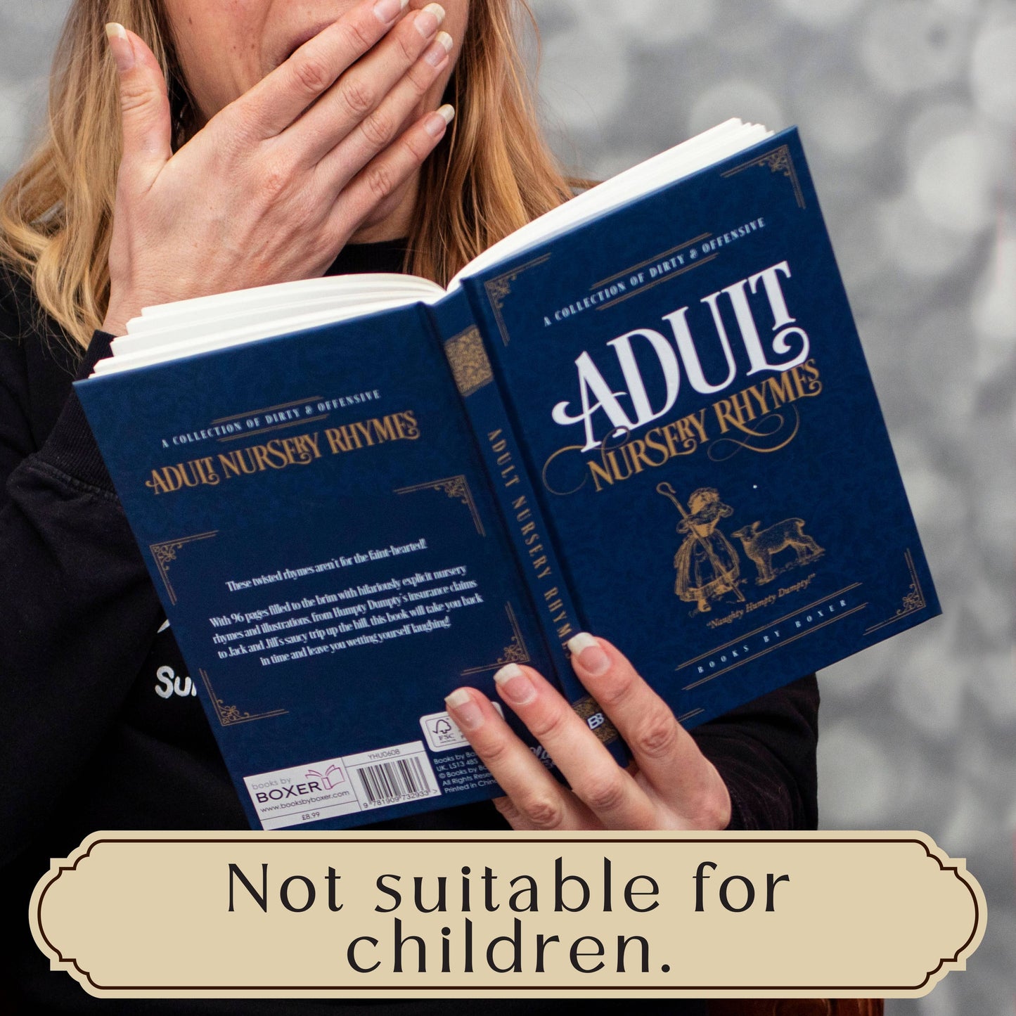 Adult Nursery Rhymes Hardback Humour Gift Book