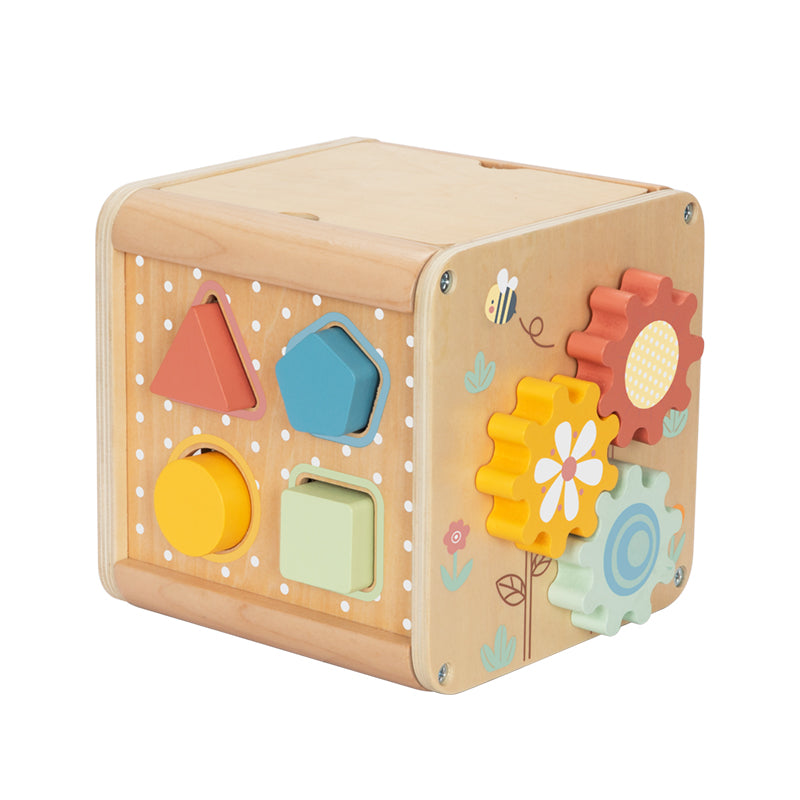ThinkNest - Wooden Activity Cube
