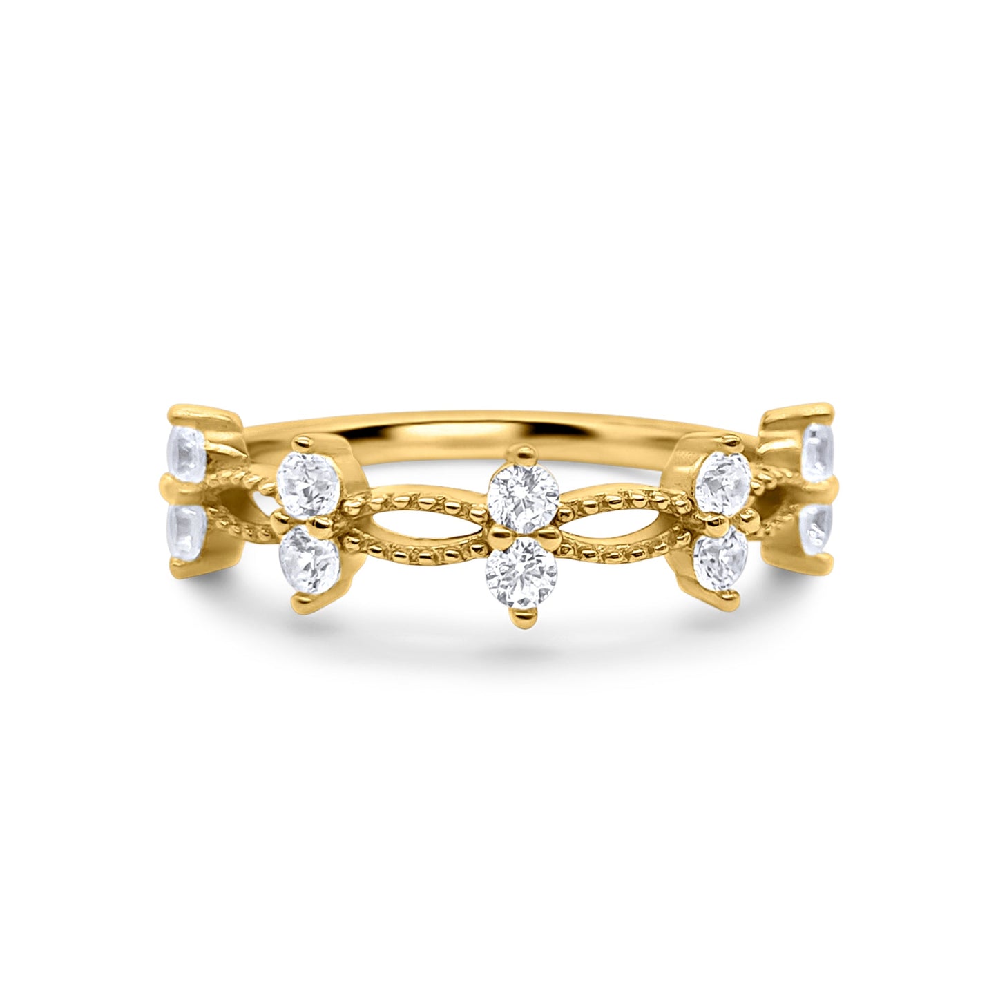 Alana Ring in Gold by Vianne Jewellery