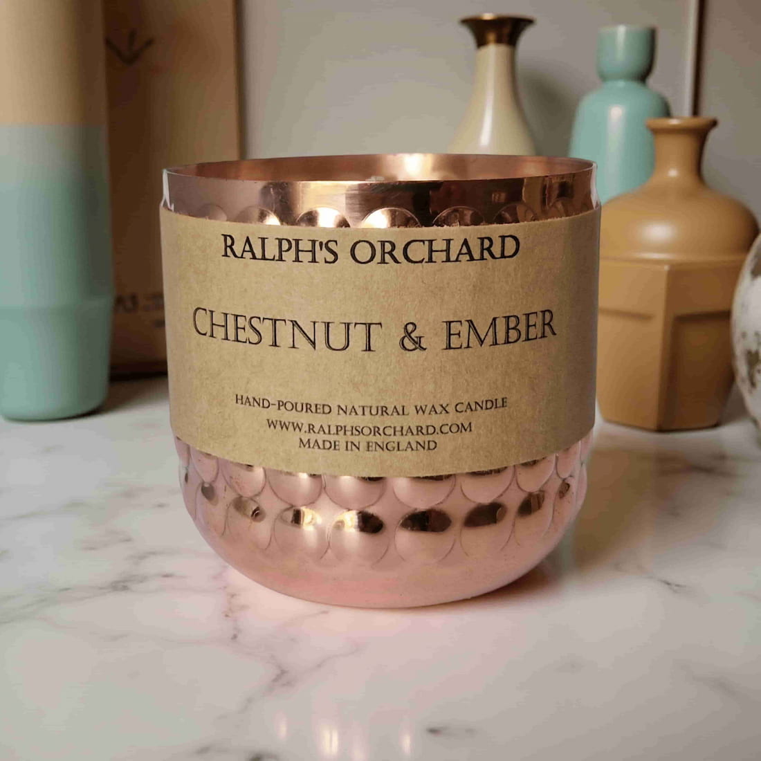Ralph's Orchard Decorative Copper Candles – Classic Fragrances