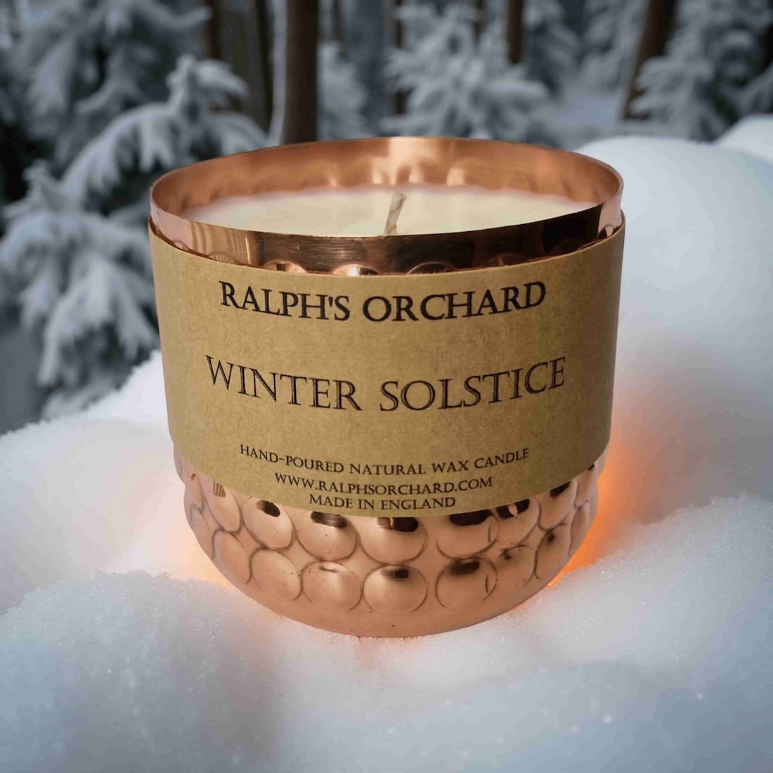Ralph's Orchard Winter Solstice Candle