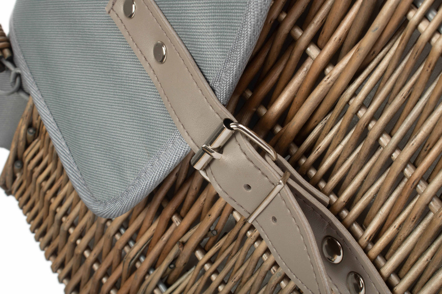 Grey Chiller Basket And Picnic Blanket