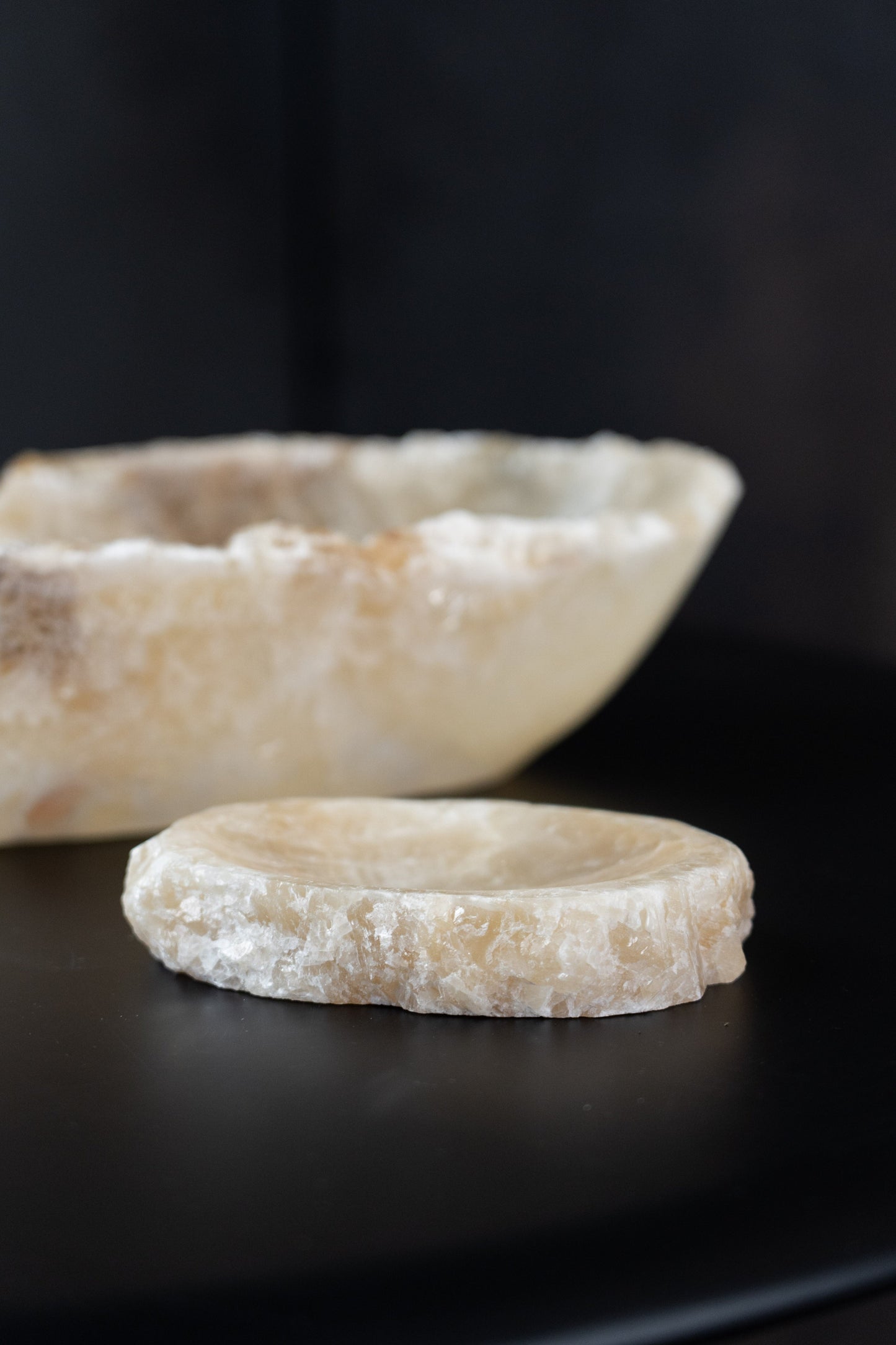 Natural Cut Onyx Jewelery\Soap Dish by Botanical Boys