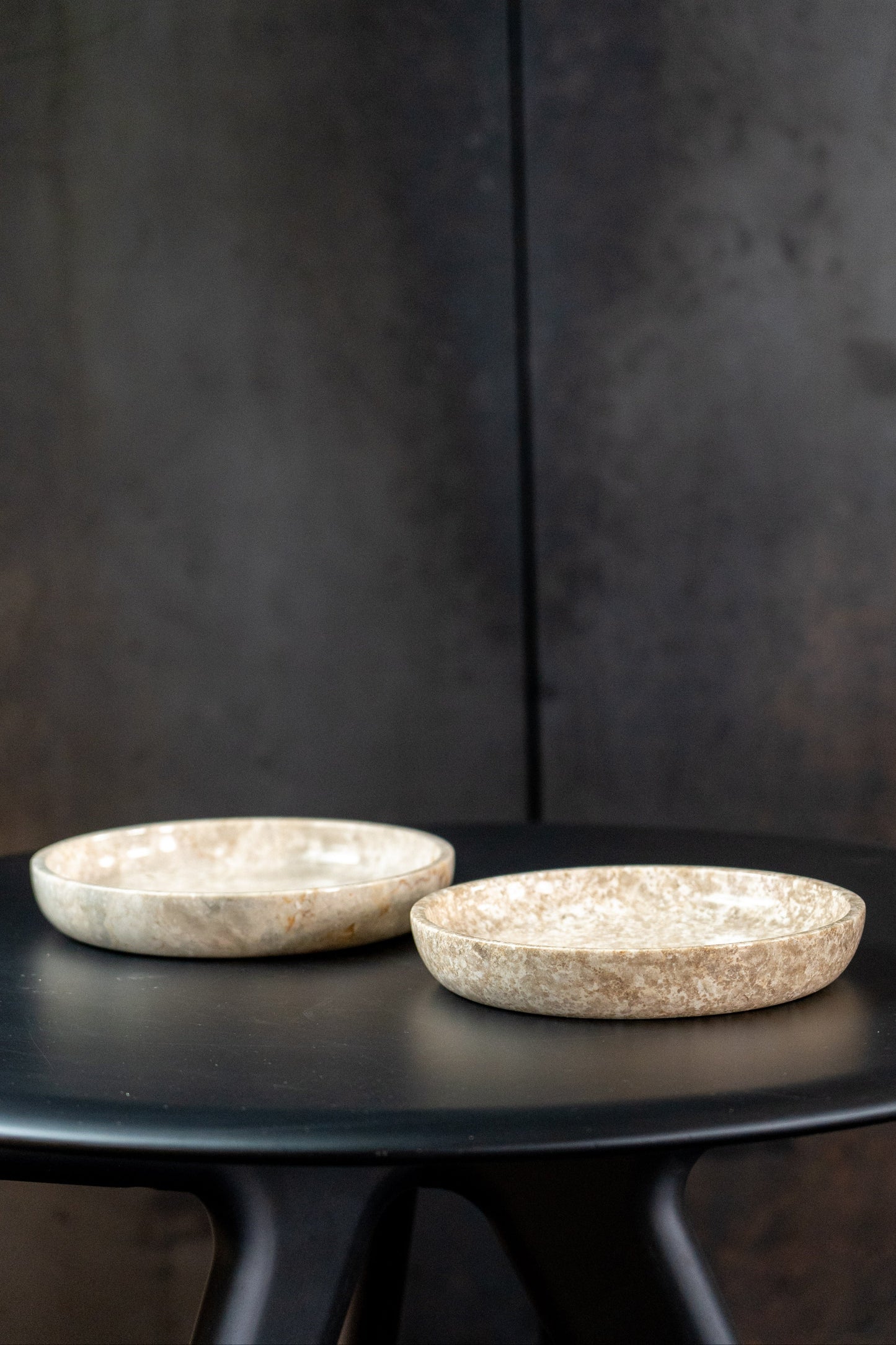 Handmade Marble Low Bowl by Botanical Boys