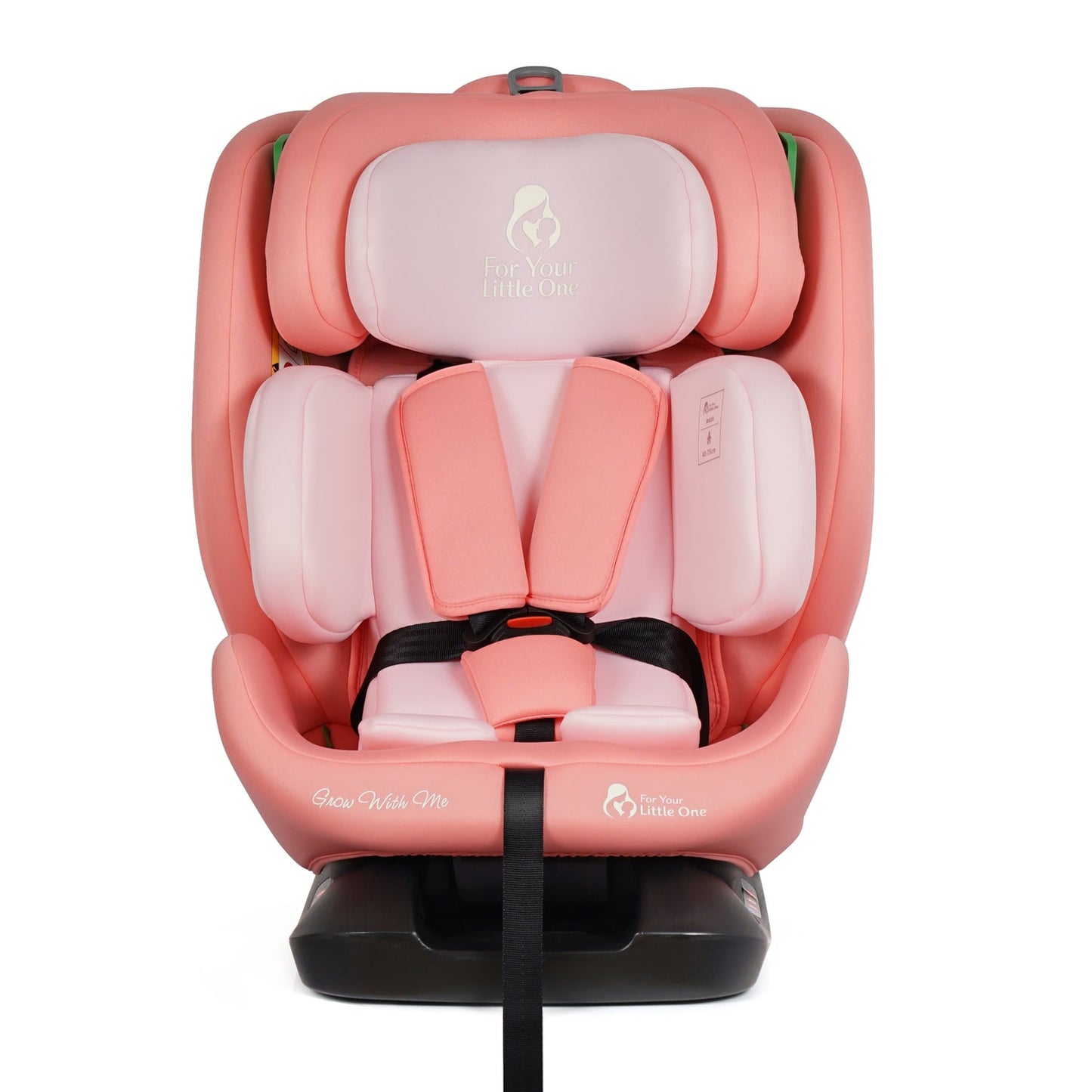 GrowWithMe 0/1/2/3 i-Size Car Seat - Blush Rose (Birth-12 Years)
