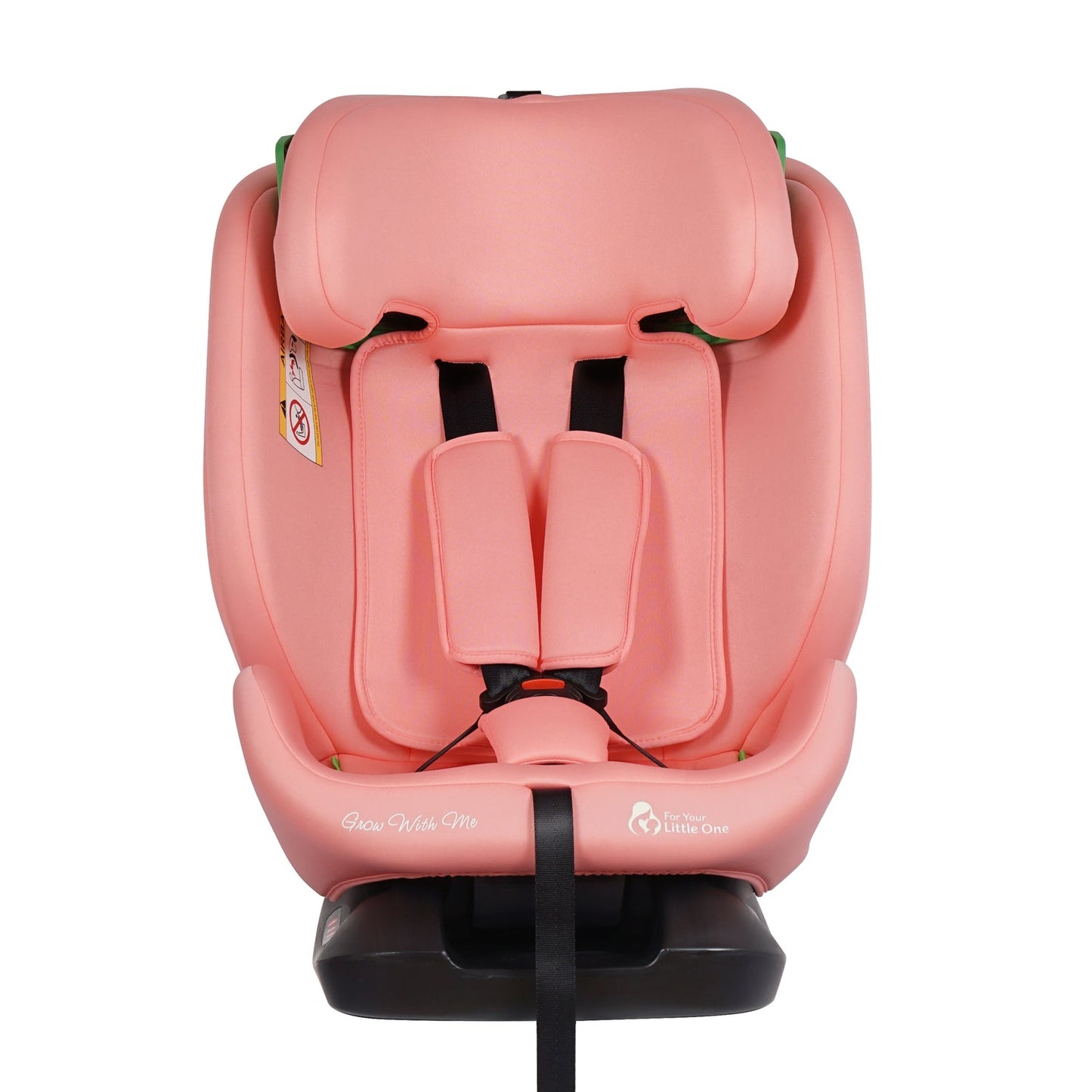 GrowWithMe 0/1/2/3 i-Size Car Seat - Blush Rose (Birth-12 Years)