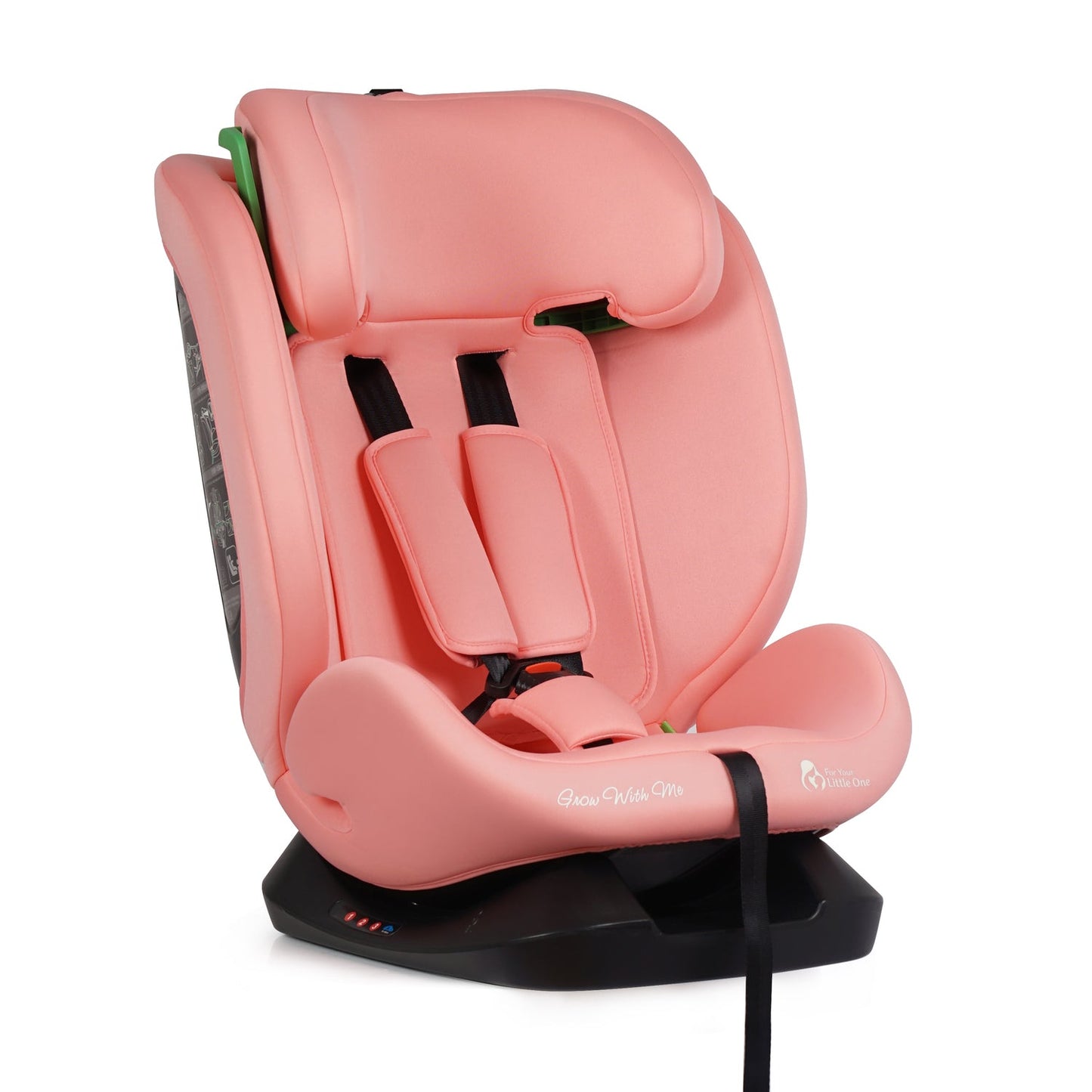 GrowWithMe 0/1/2/3 i-Size Car Seat - Blush Rose (Birth-12 Years)