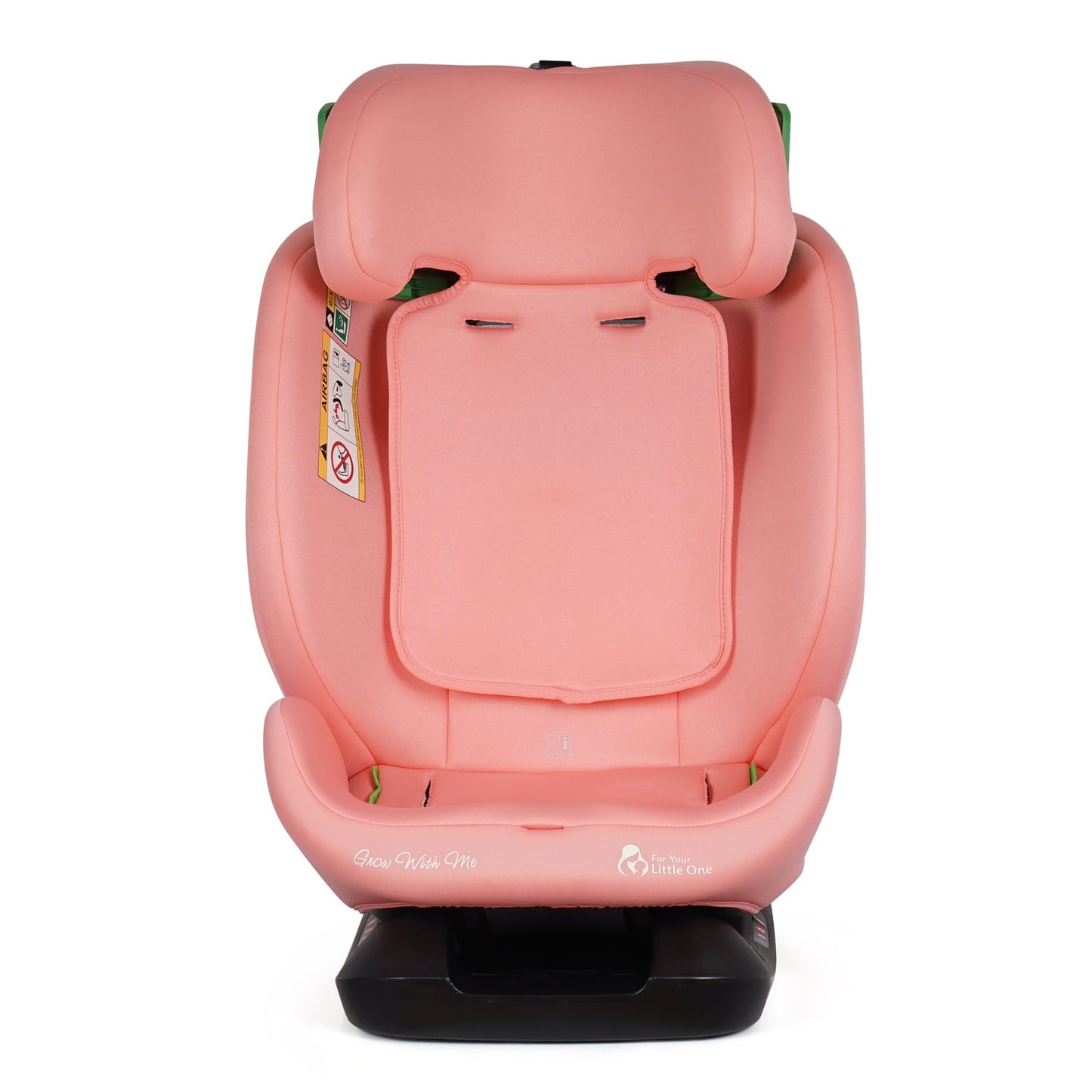 GrowWithMe 0/1/2/3 i-Size Car Seat - Blush Rose (Birth-12 Years)