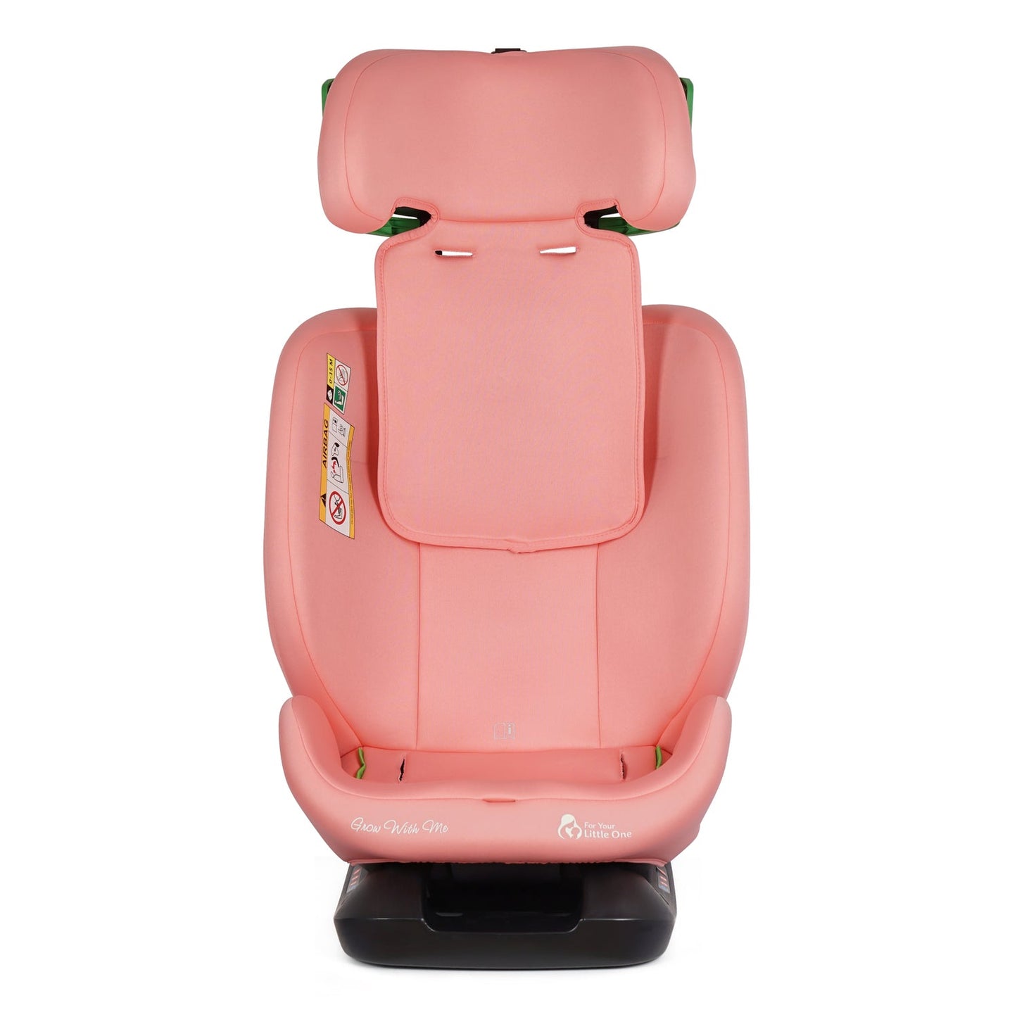 GrowWithMe 0/1/2/3 i-Size Car Seat - Blush Rose (Birth-12 Years)