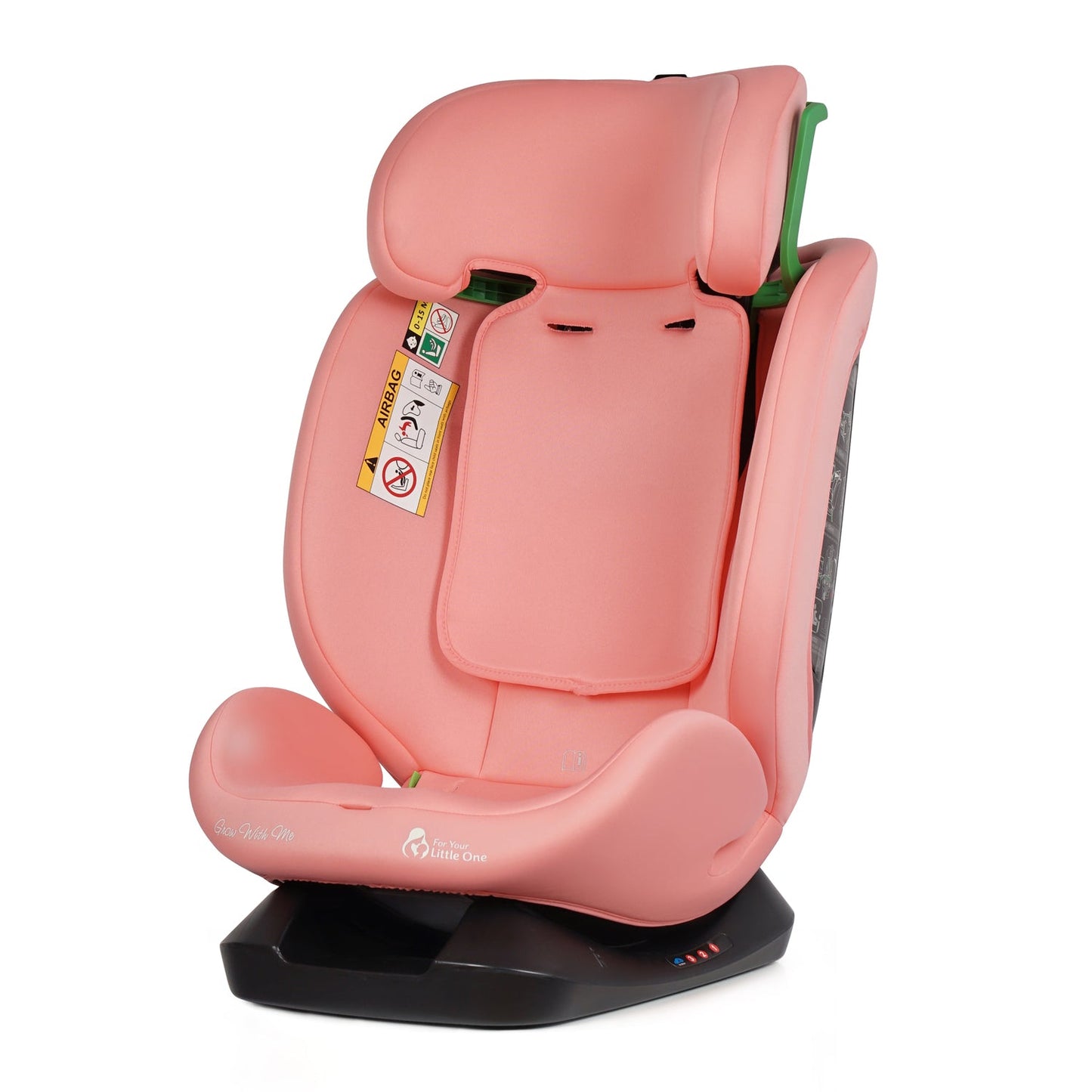 GrowWithMe 0/1/2/3 i-Size Car Seat - Blush Rose (Birth-12 Years)