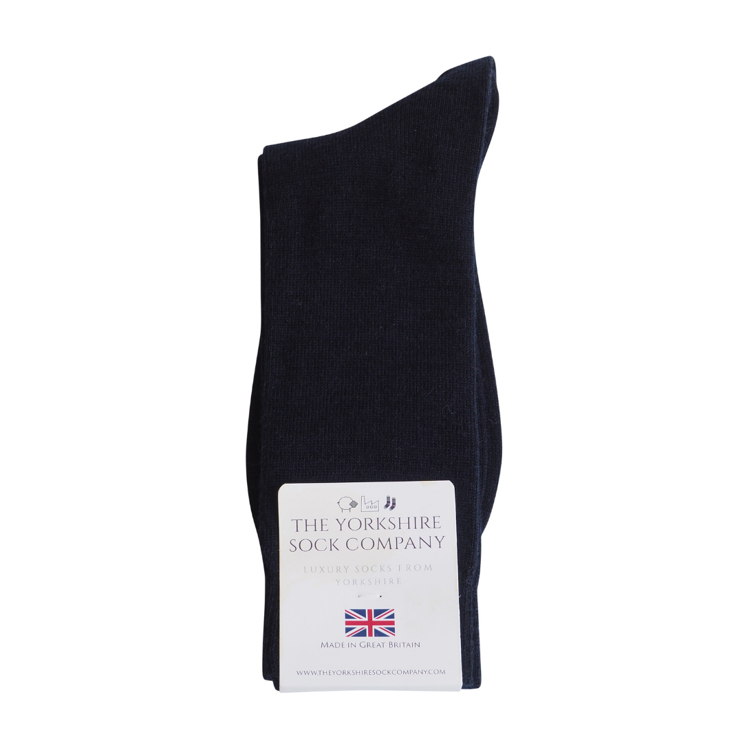 Duchy Everyday Merino Wool Socks – 6 Pair Black Bundle