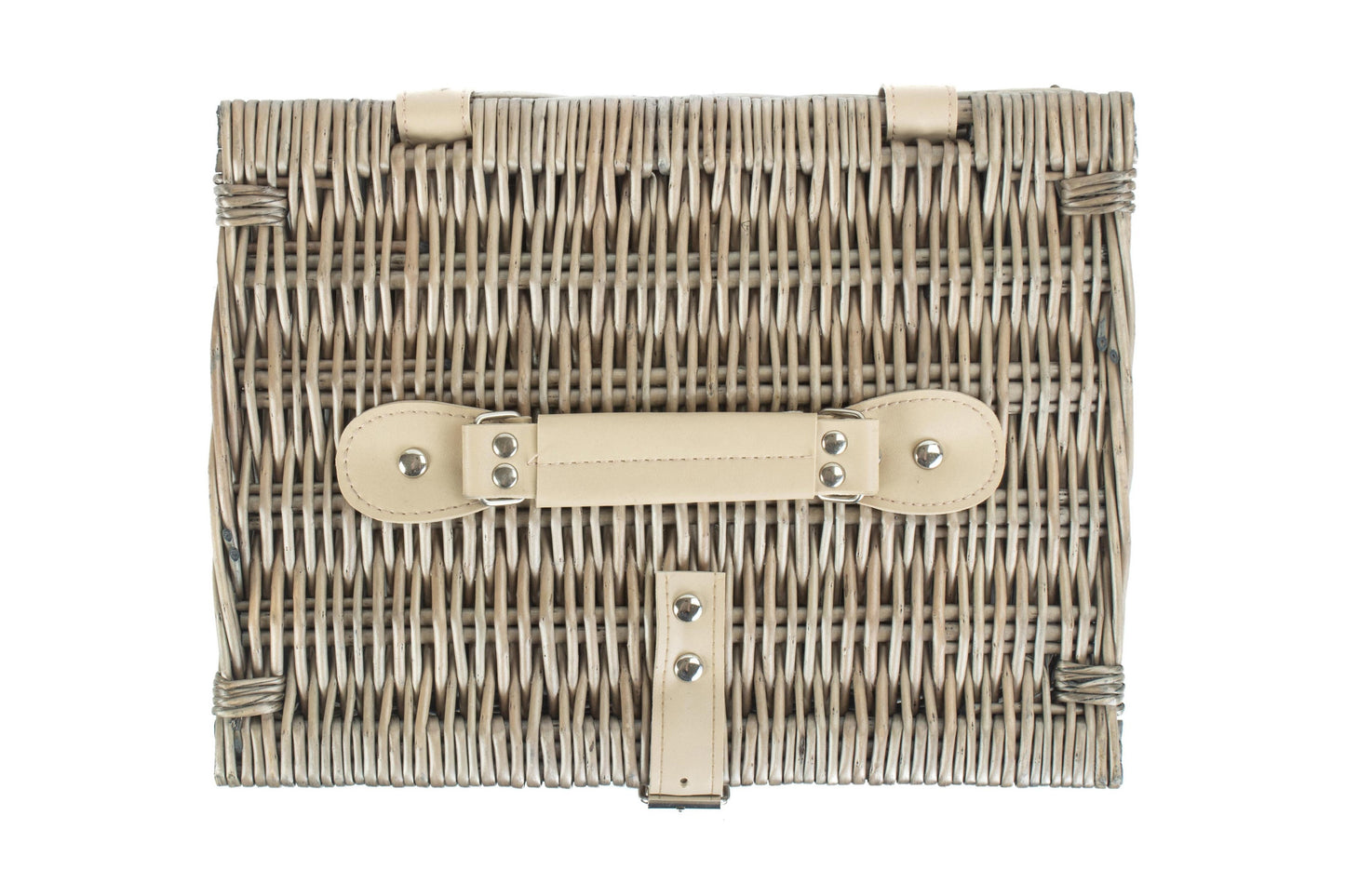 10" Antique Wash Split Willow Hamper