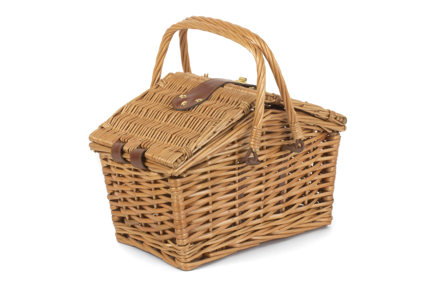 Light Steamed Swing Handle Hamper