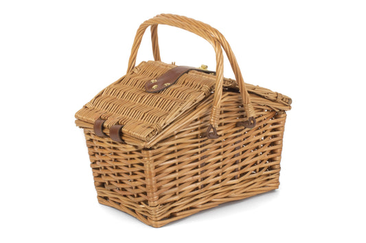 Light Steamed Swing Handle Hamper