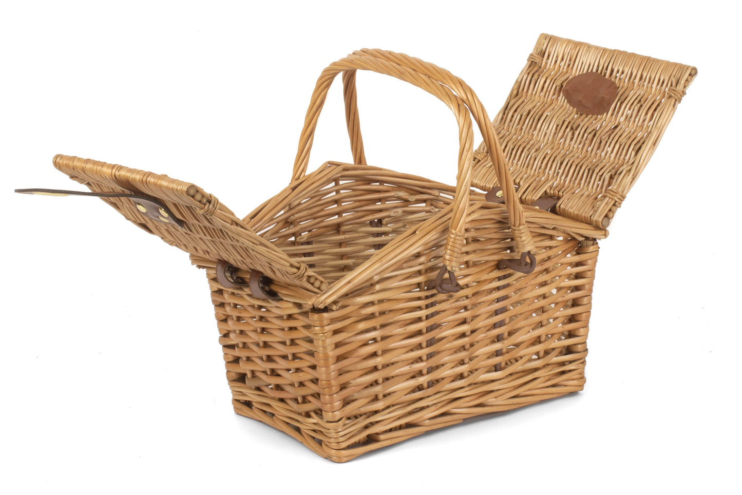 Light Steamed Swing Handle Hamper