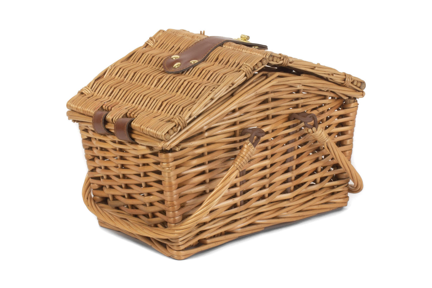 Light Steamed Swing Handle Hamper