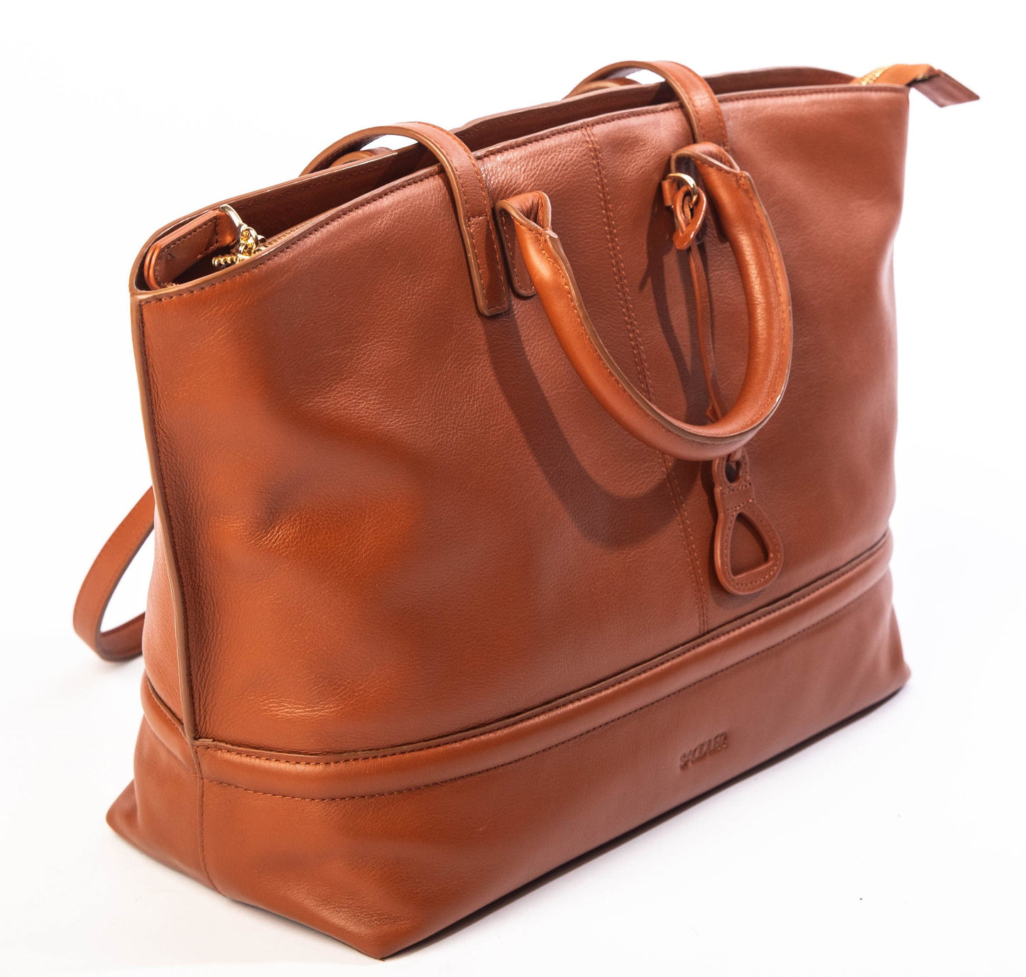 Victoria Oversize East West Tote Bag for Women - handmade by Saddler