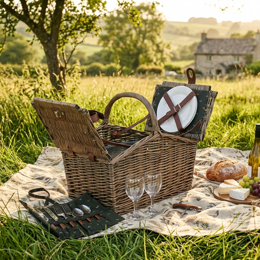 2 Person Nature Slope-Sided Picnic Hamper