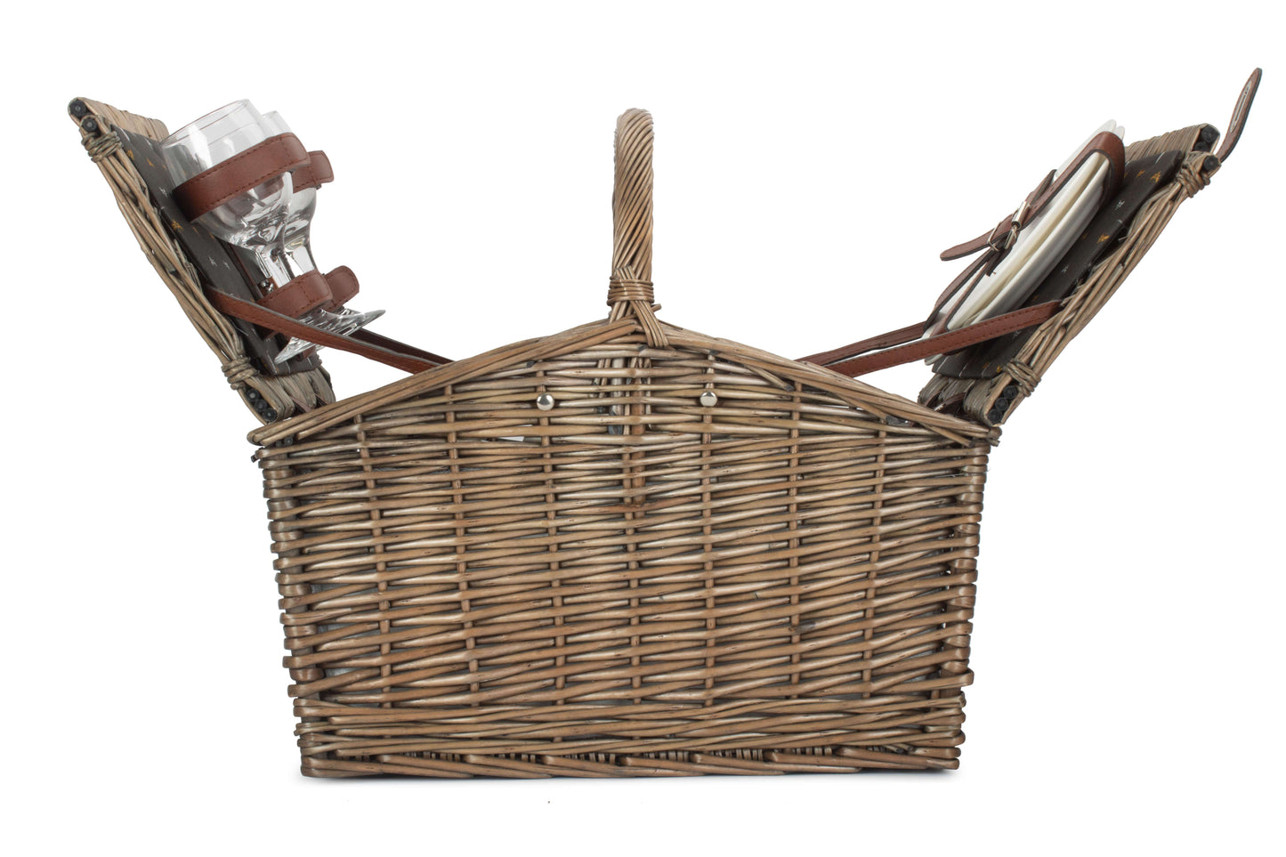 2 Person Nature Slope-Sided Picnic Hamper
