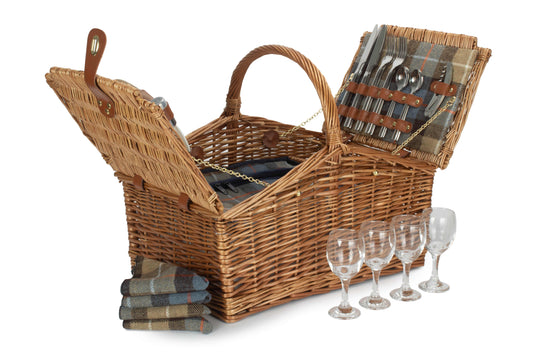 4 Person Ravenstor Double Lidded Hamper