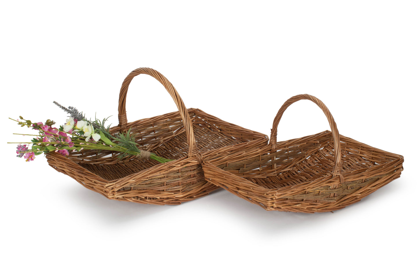 Unpeeled Willow Garden Trug