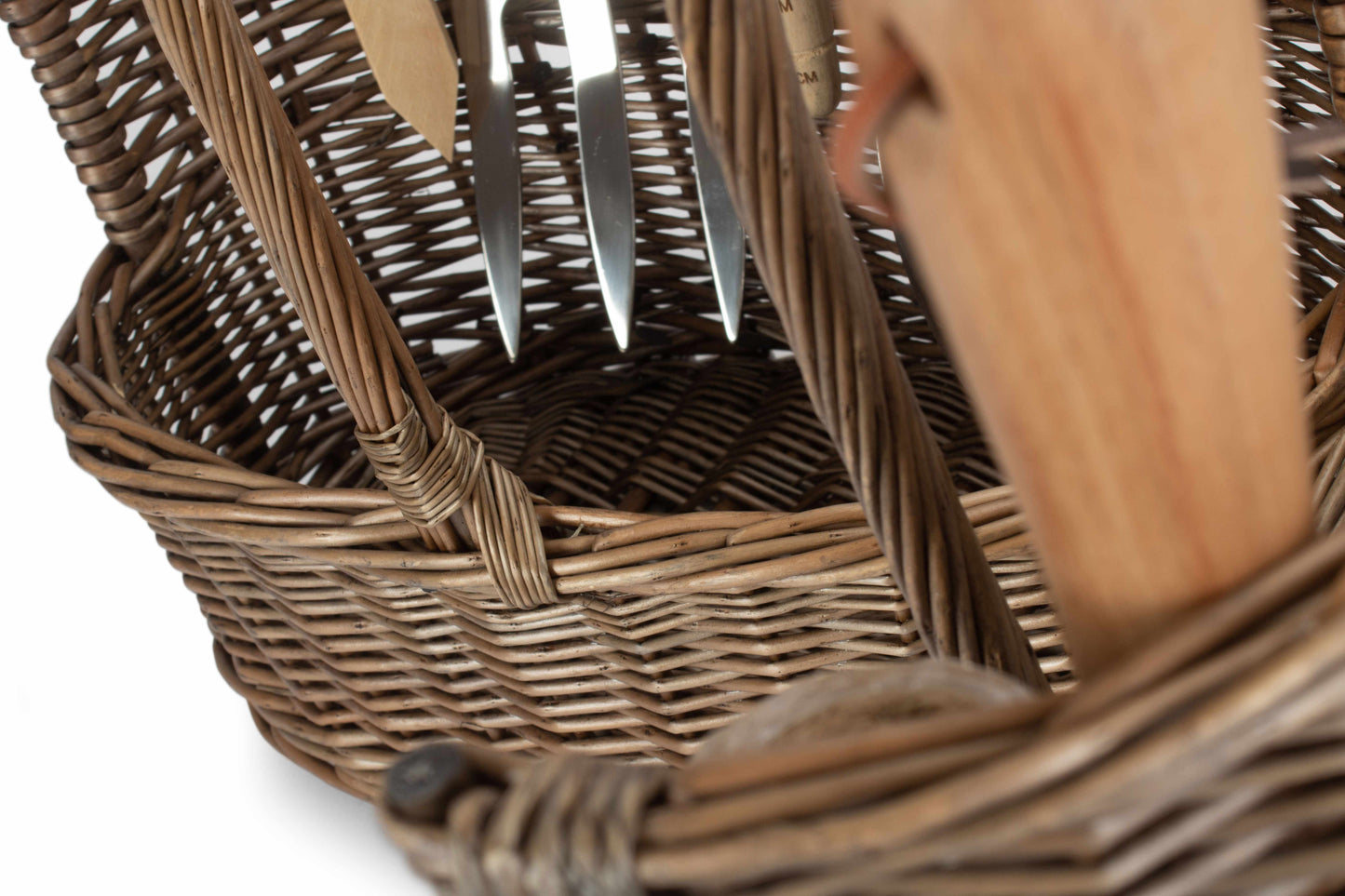 Antique Wash Deluxe Garden Tool Basket – Small or Large Sizes
