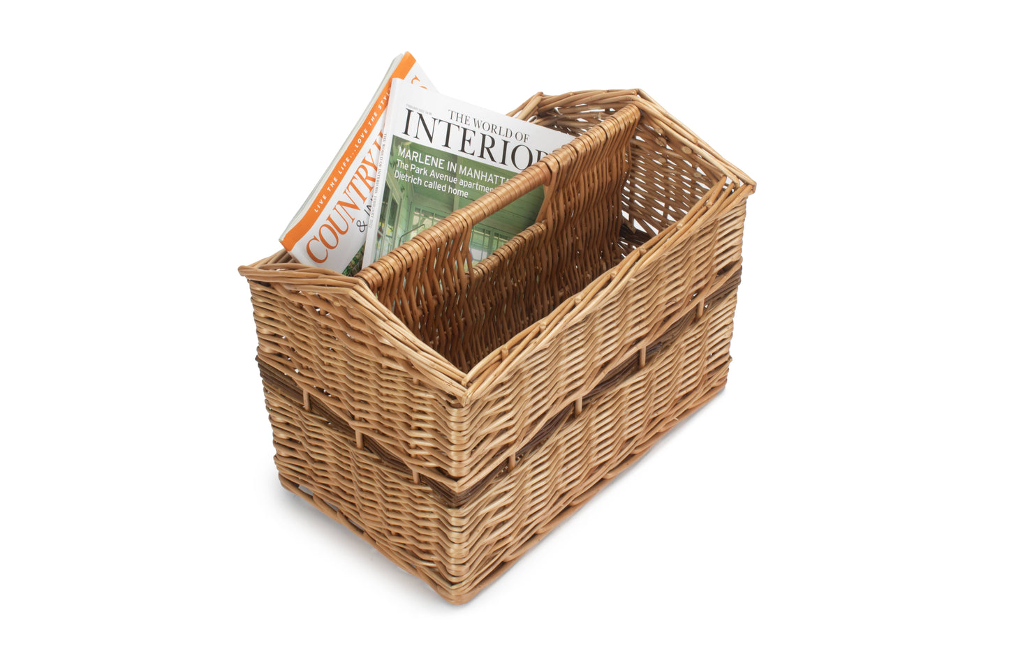 Rustic Willow Magazine Rack