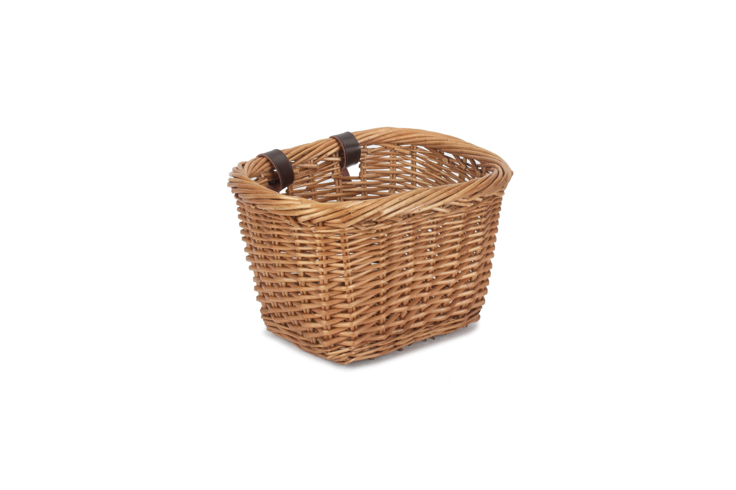 Heritage Rectangular Willow Bike Basket