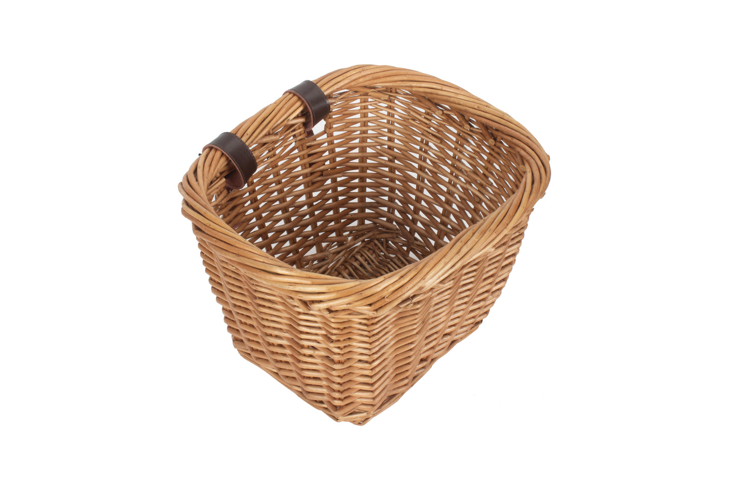 Heritage Rectangular Willow Bike Basket