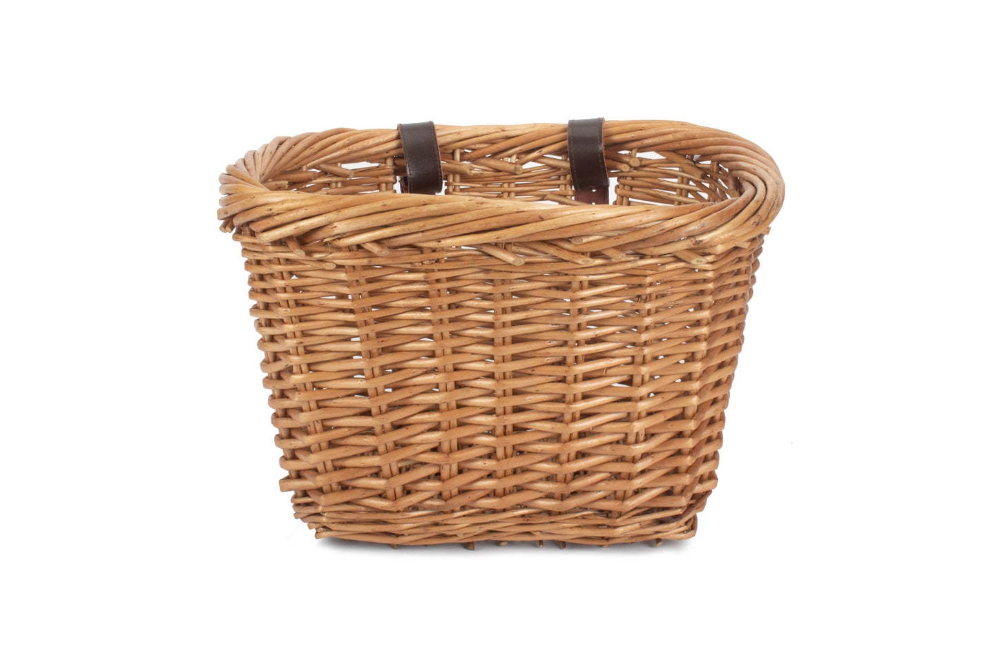 Heritage Rectangular Willow Bike Basket