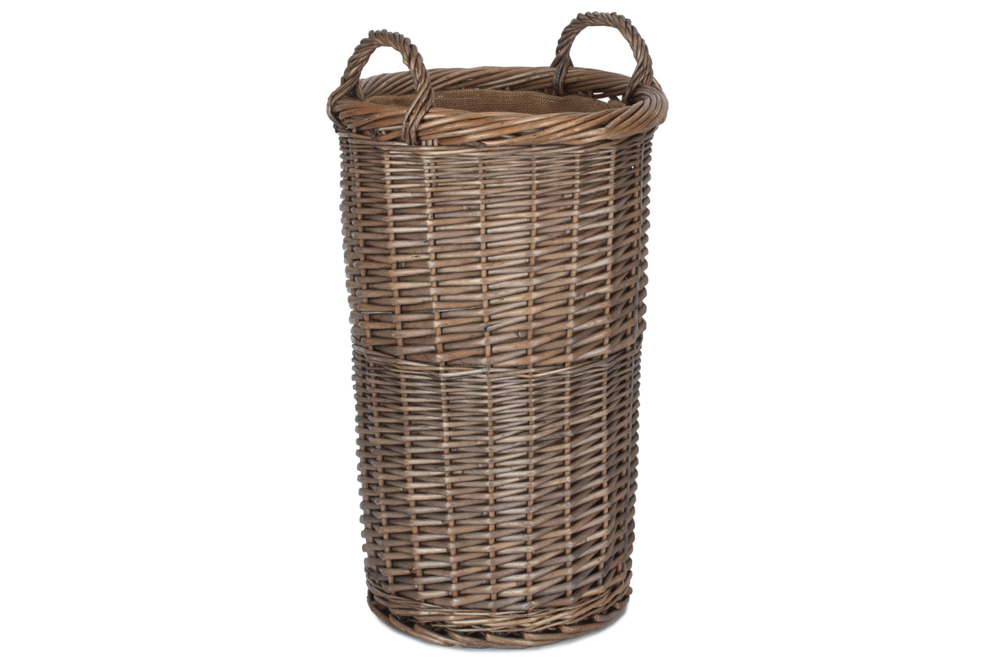 Large Antique Wash Willow Umbrella Stand