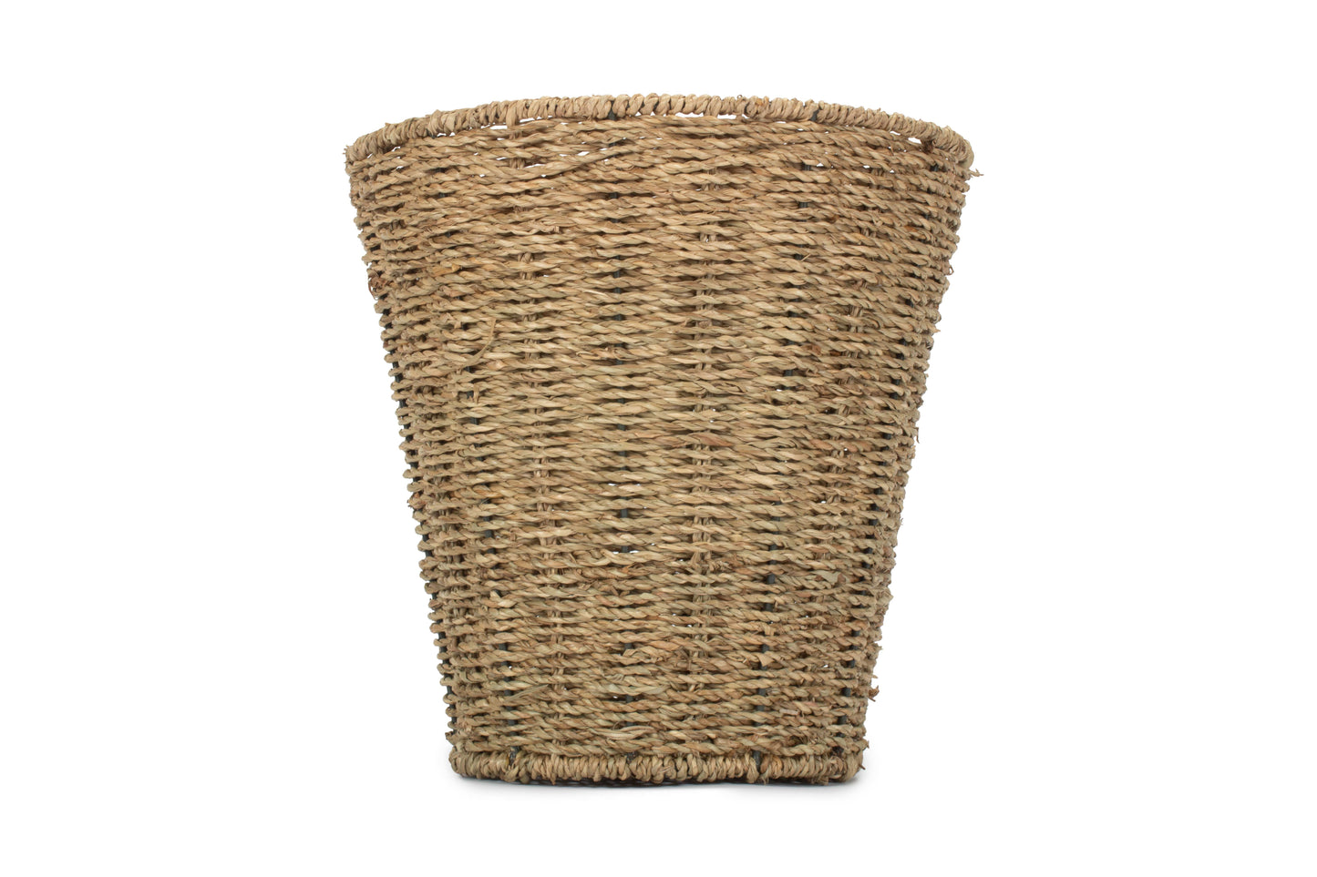 Seagrass Round Waste Paper Basket