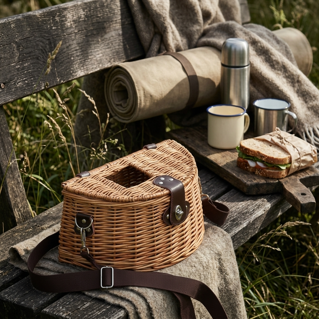 Coarse & Fly Fishing Creel Basket