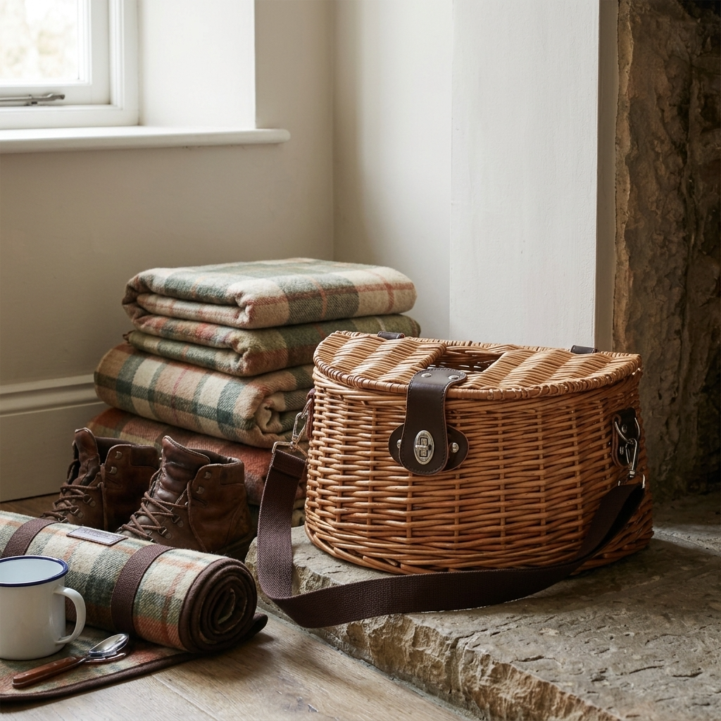 Coarse & Fly Fishing Creel Basket