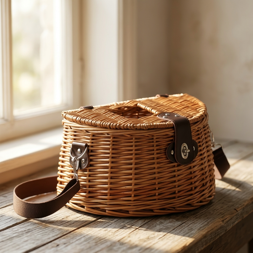Coarse & Fly Fishing Creel Basket