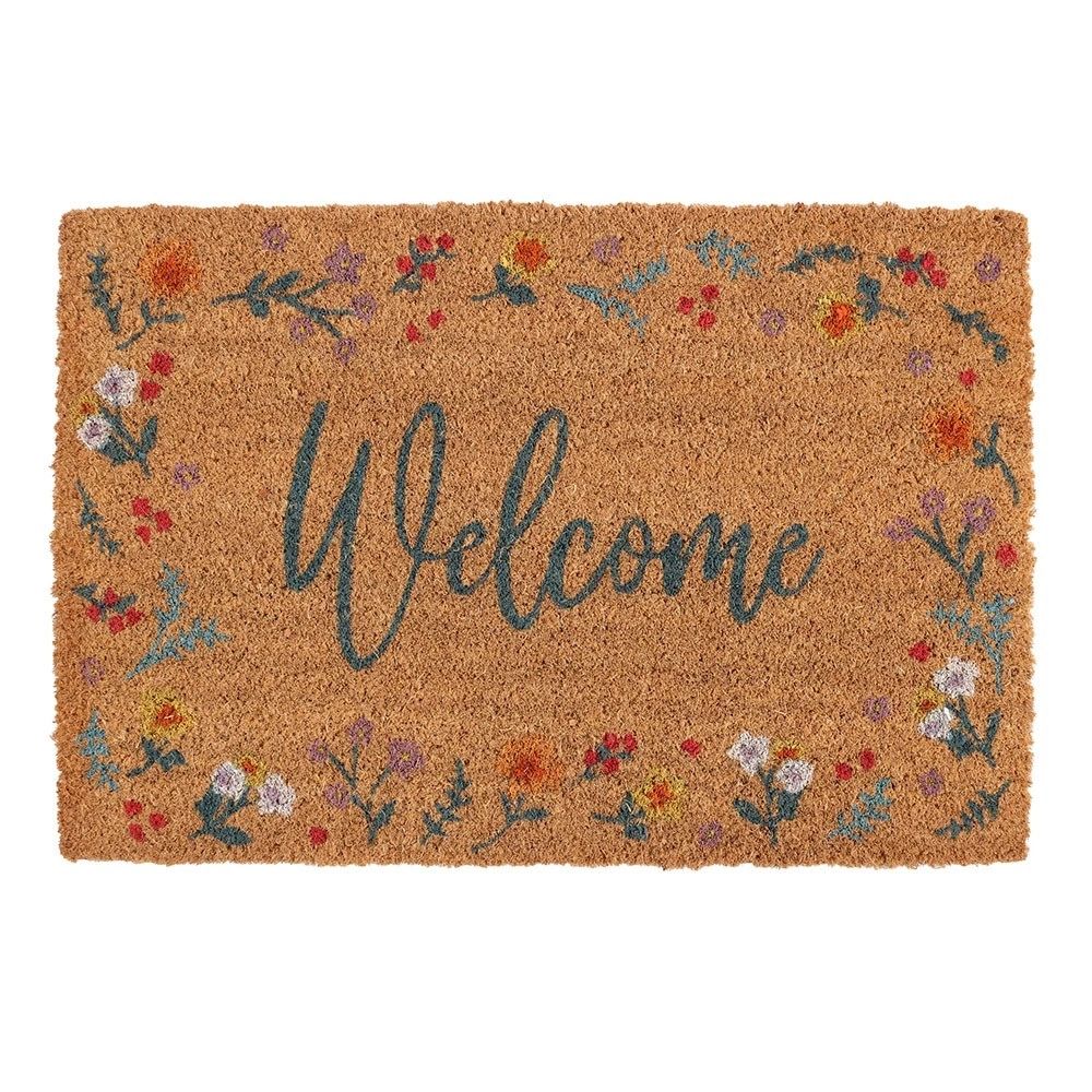NATURAL BOTANICAL WELCOME DOORMAT