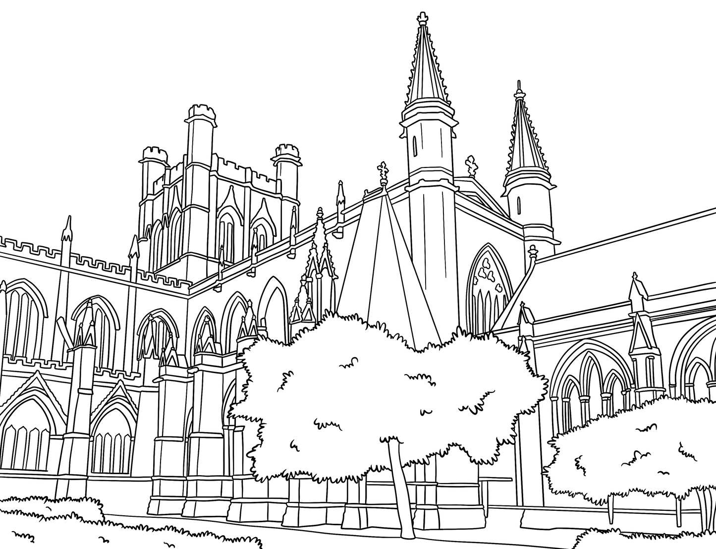 Chester Colouring Book (A4) by Colour Your Streets