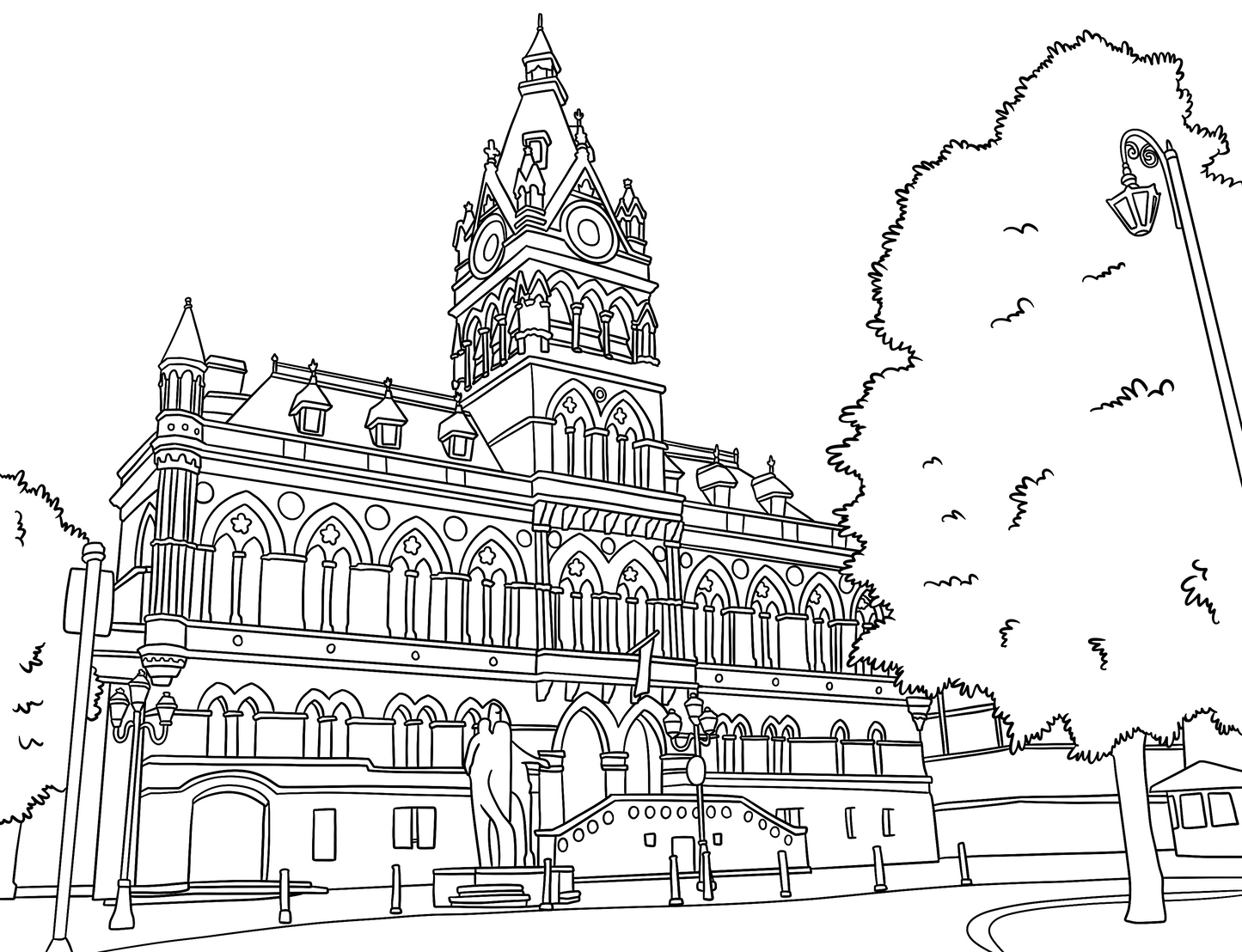 Chester Colouring Book (A4) by Colour Your Streets