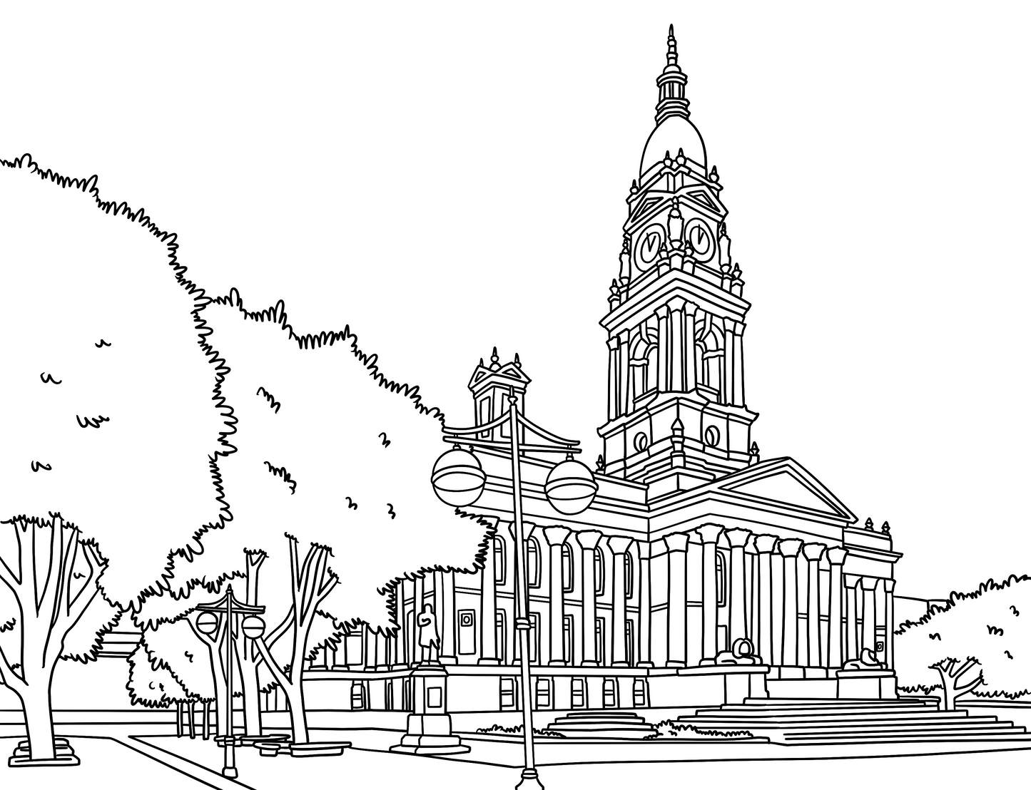 Bolton Colouring Book (A4) by Colour Your Streets