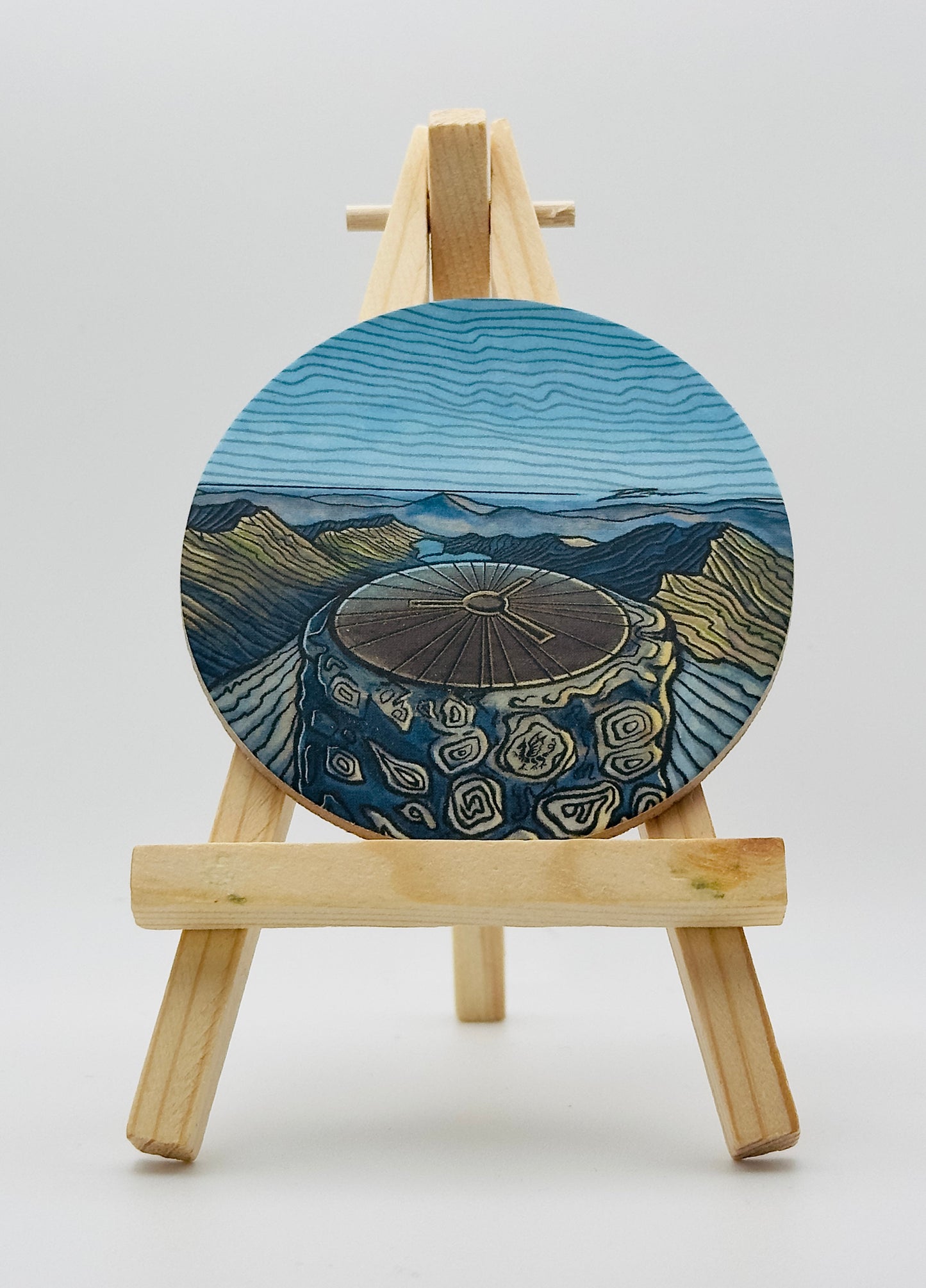 The Yr Wyddfa (Snowdon) Tumbler - Eryri - by Gilded Peaks