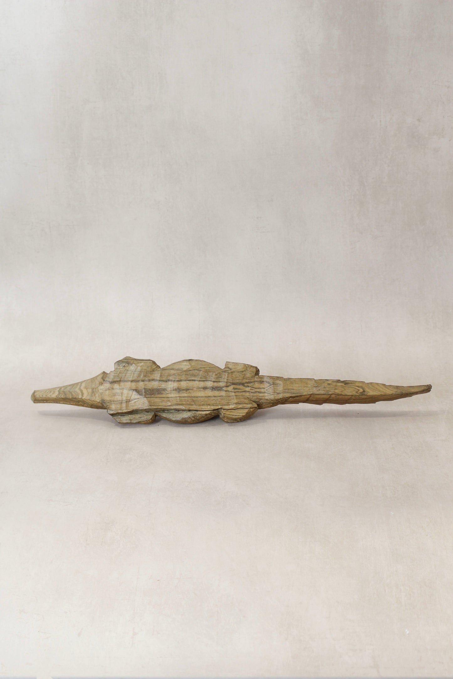 Zimbabwe Crocodile sculpture 56.3 by Botanical Boys