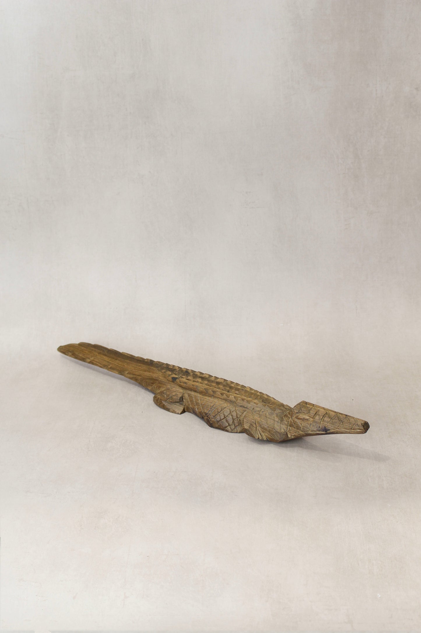 Zimbabwe Crocodile sculpture 56.3 by Botanical Boys
